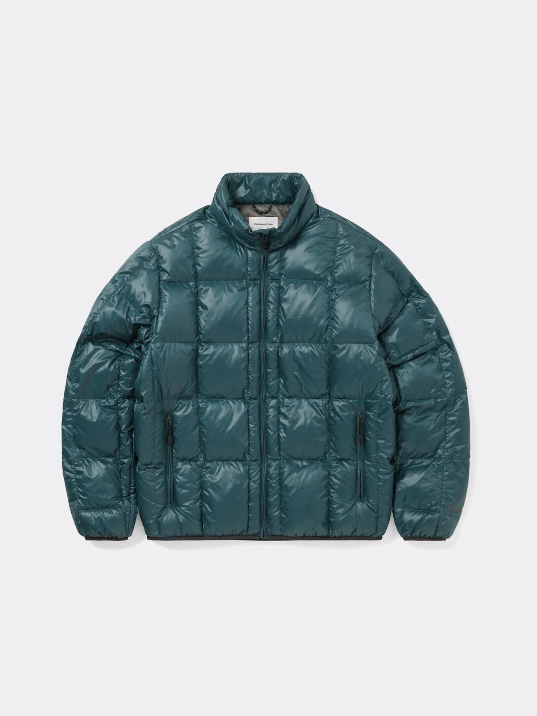 디스이즈네버댓 PERTEX LIGHT DOWN JACKET-DARK TEAL