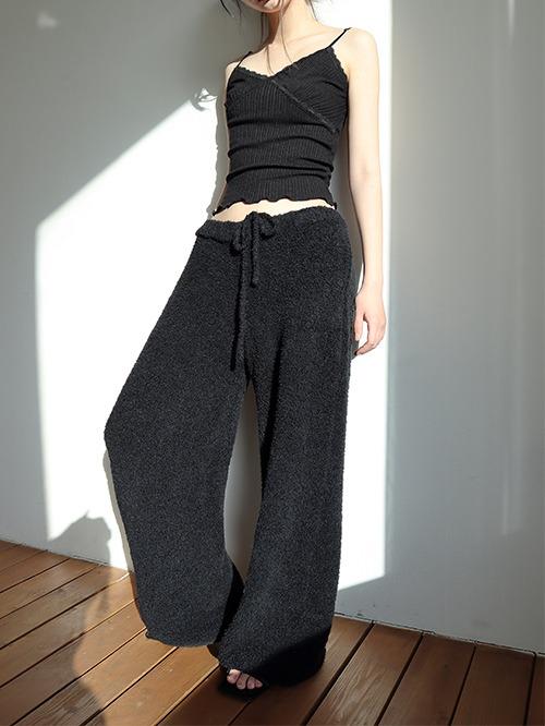 BOUCLE TRAINING PANTS