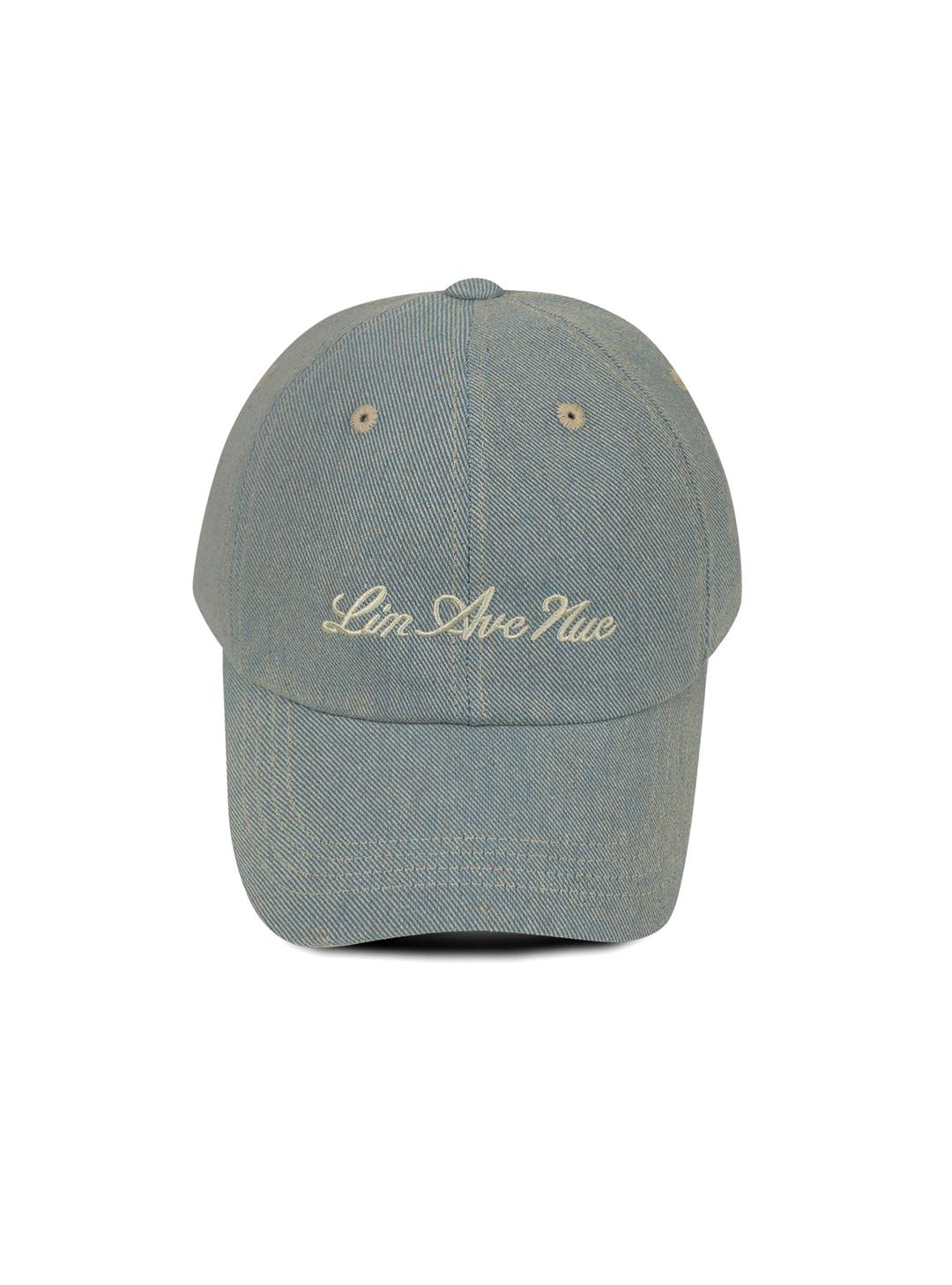 린에비뉴 데님 볼캡 - 유니온 워시드 블루