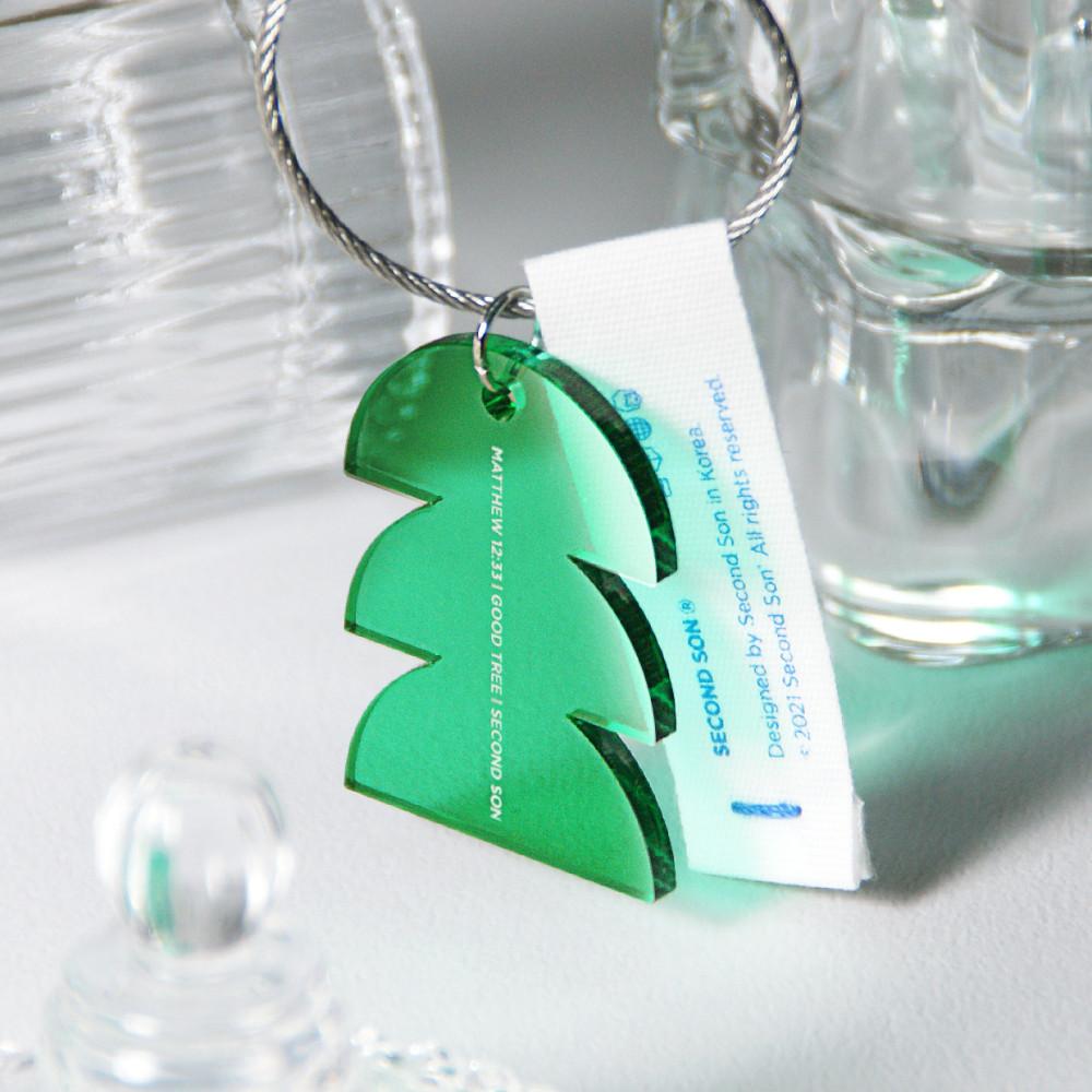 아이코닉 아크릴 키링 - 좋은 나무 키홀더 키체인 기독교 교회 선물 세컨드선키링