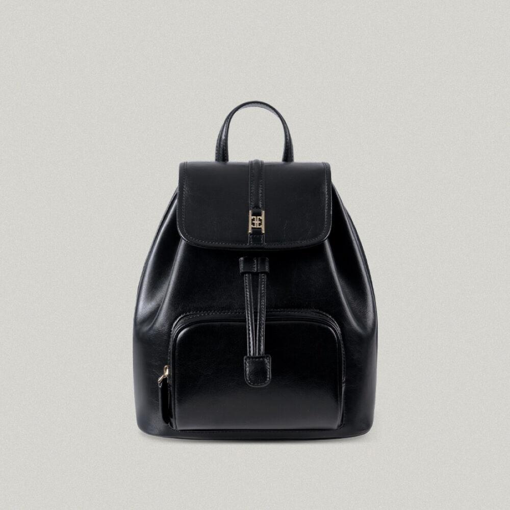 CLASSIC LOGO POCHE BACKPACK [BLACK - PLAIN]