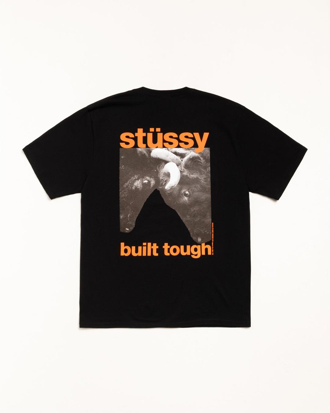 BUILT TOUGH TEE - Black / S