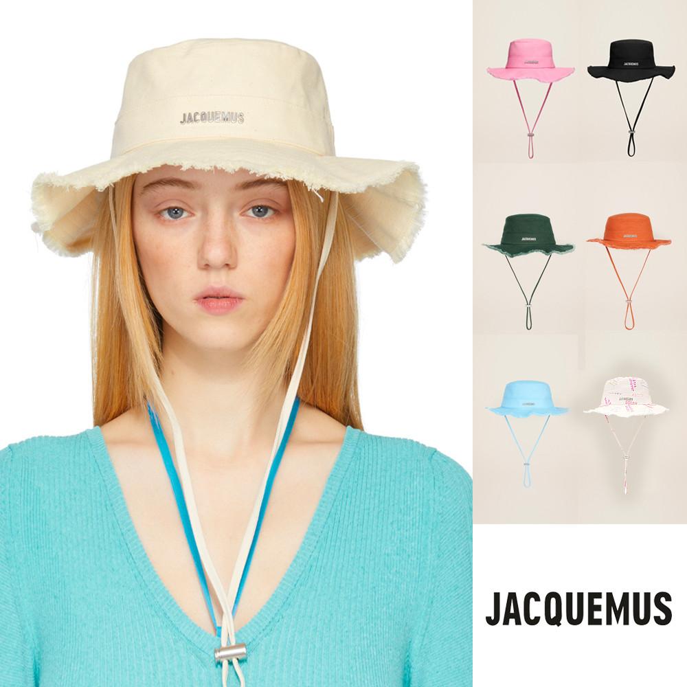 자크뮈스 아티초크 버킷햇 남여공용 사파리 모자 jacquemus Artichaut