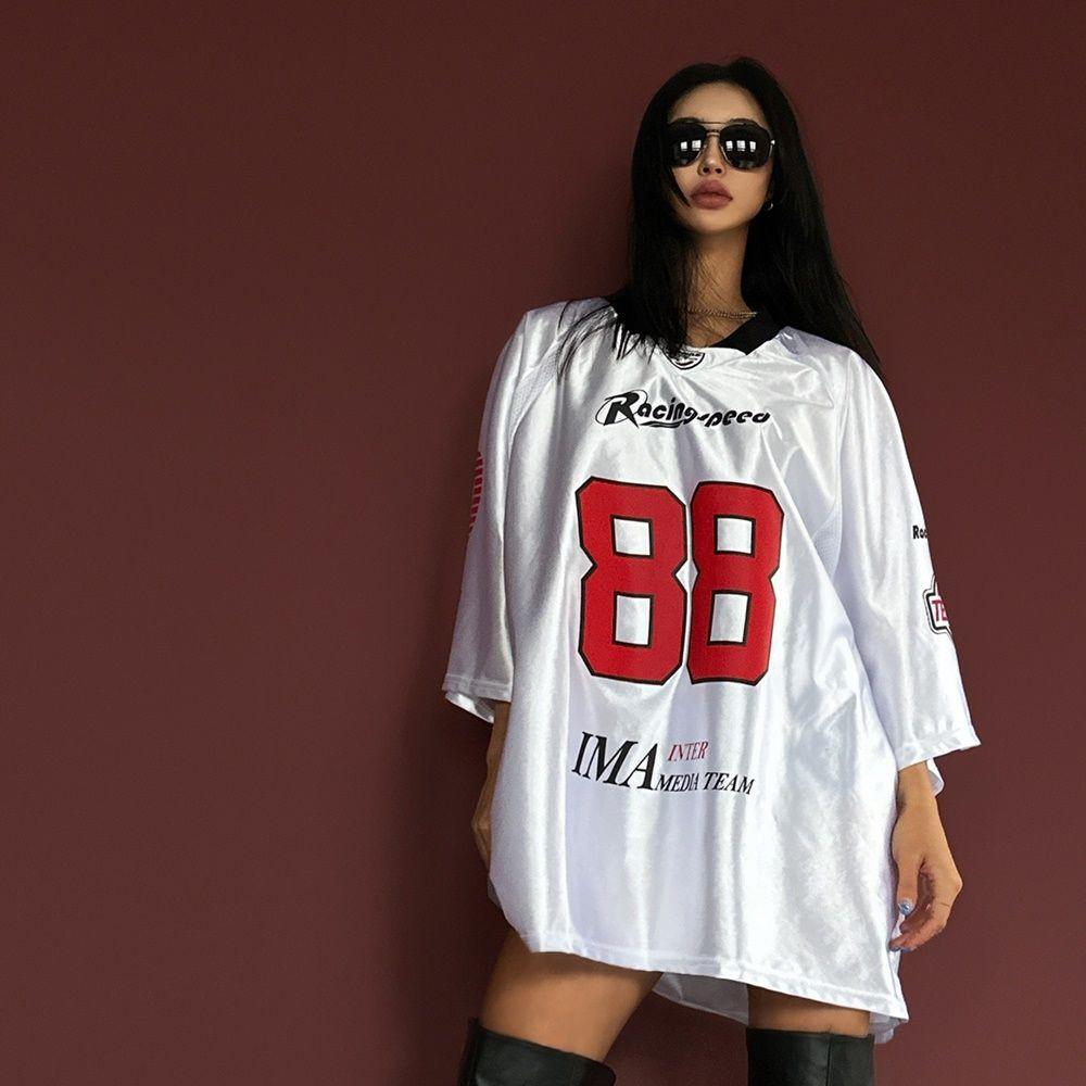 메탈 넘버 반팔 T