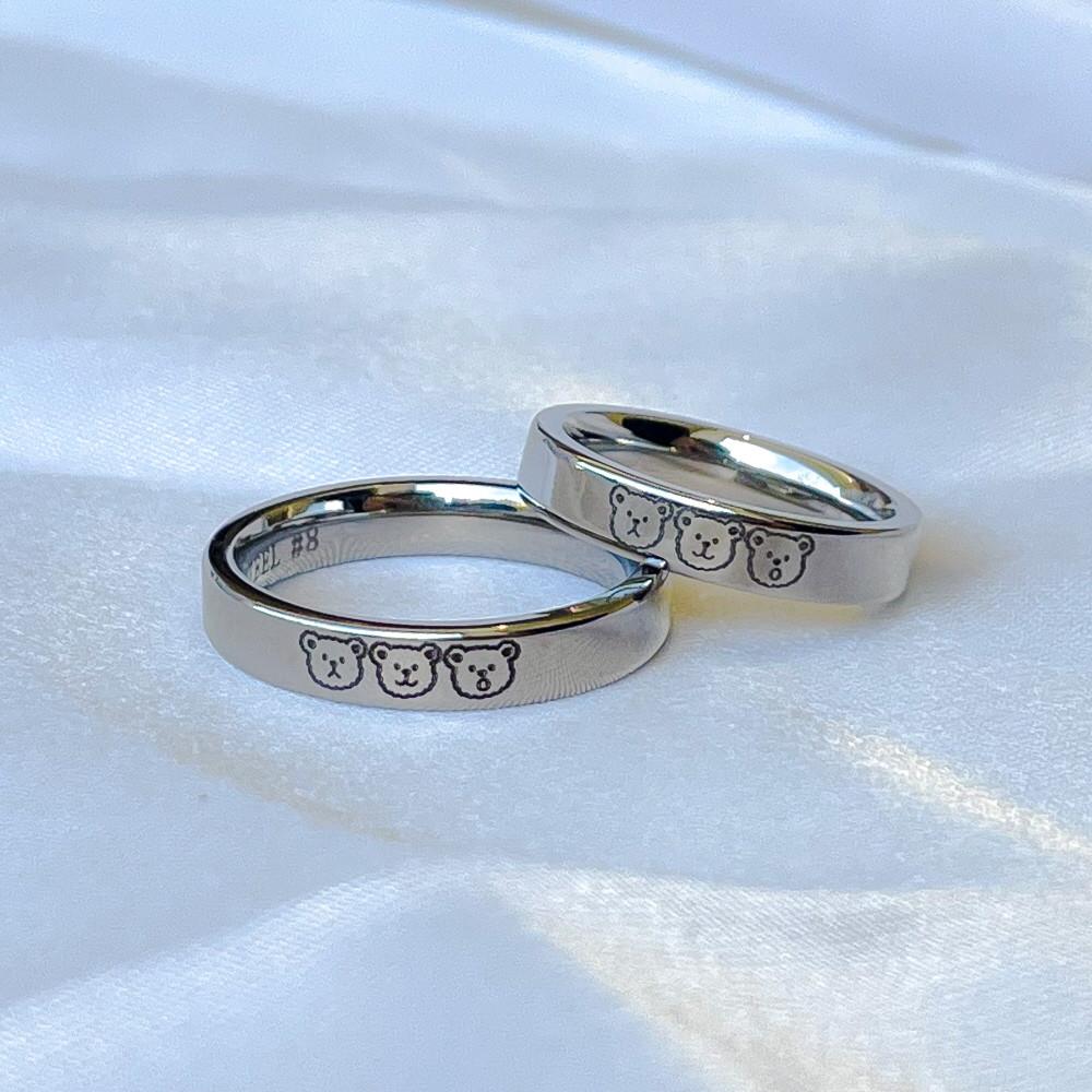 nacc 백혈병 소아암 아동 후원반지 희망 곰돌이 삼총사 기부 반지