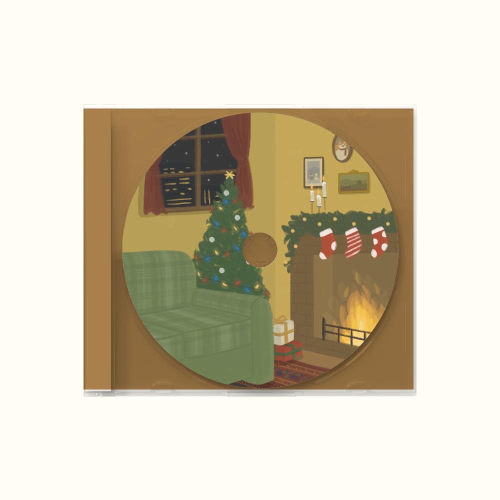 크리스마스 CD엽서 (집)