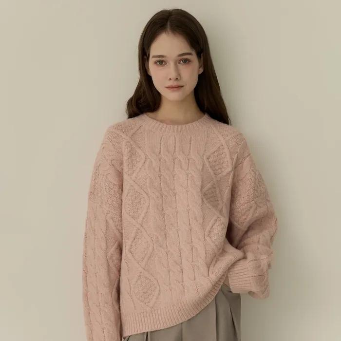 Fisherman Crewneck Sweater_2Color