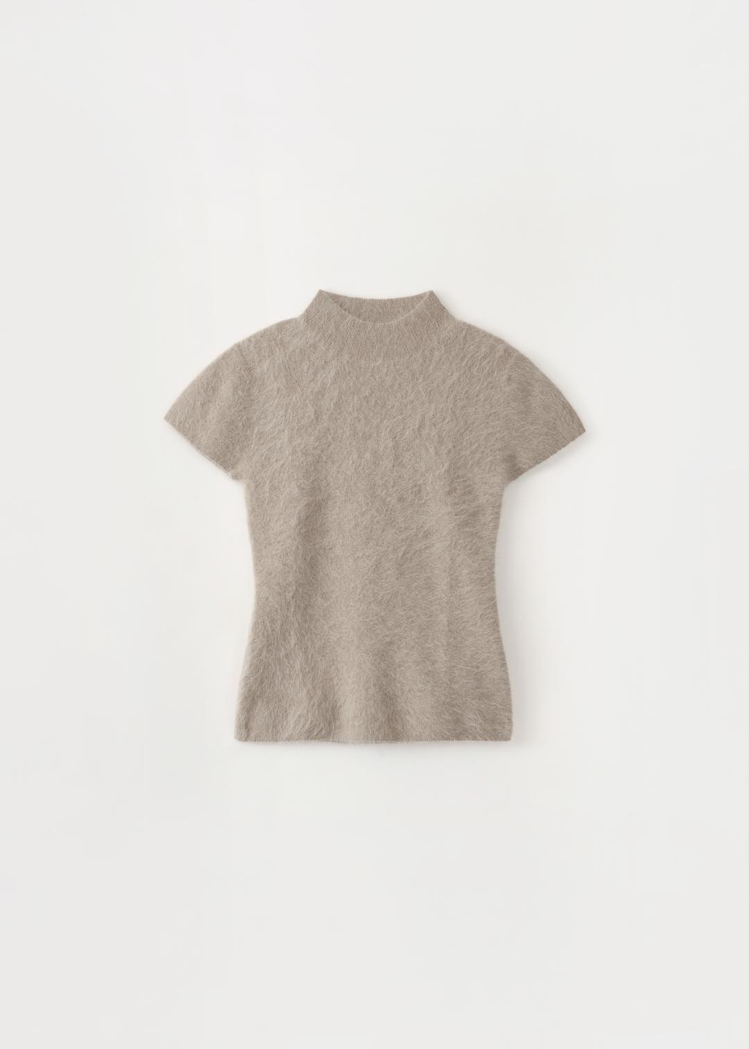 블리스 모크넥 하프 니트