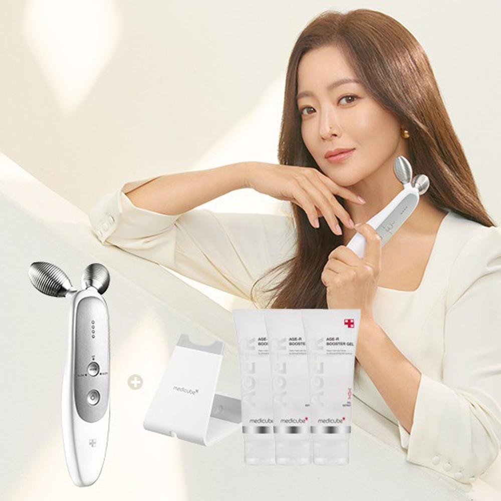 [58OFF] 메디큐브 에이지알 더마 EMS샷 + 거치대+ 탄력부스터3