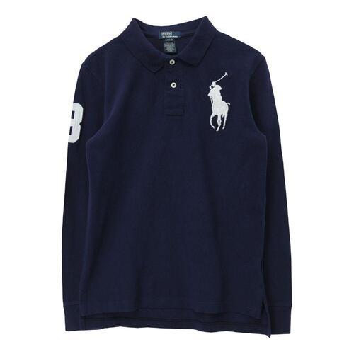 POLO BY RALPH LAUREN 폴로 바이 랄프 로렌 코튼 네이비 카라티 (가슴단면 43cm)
