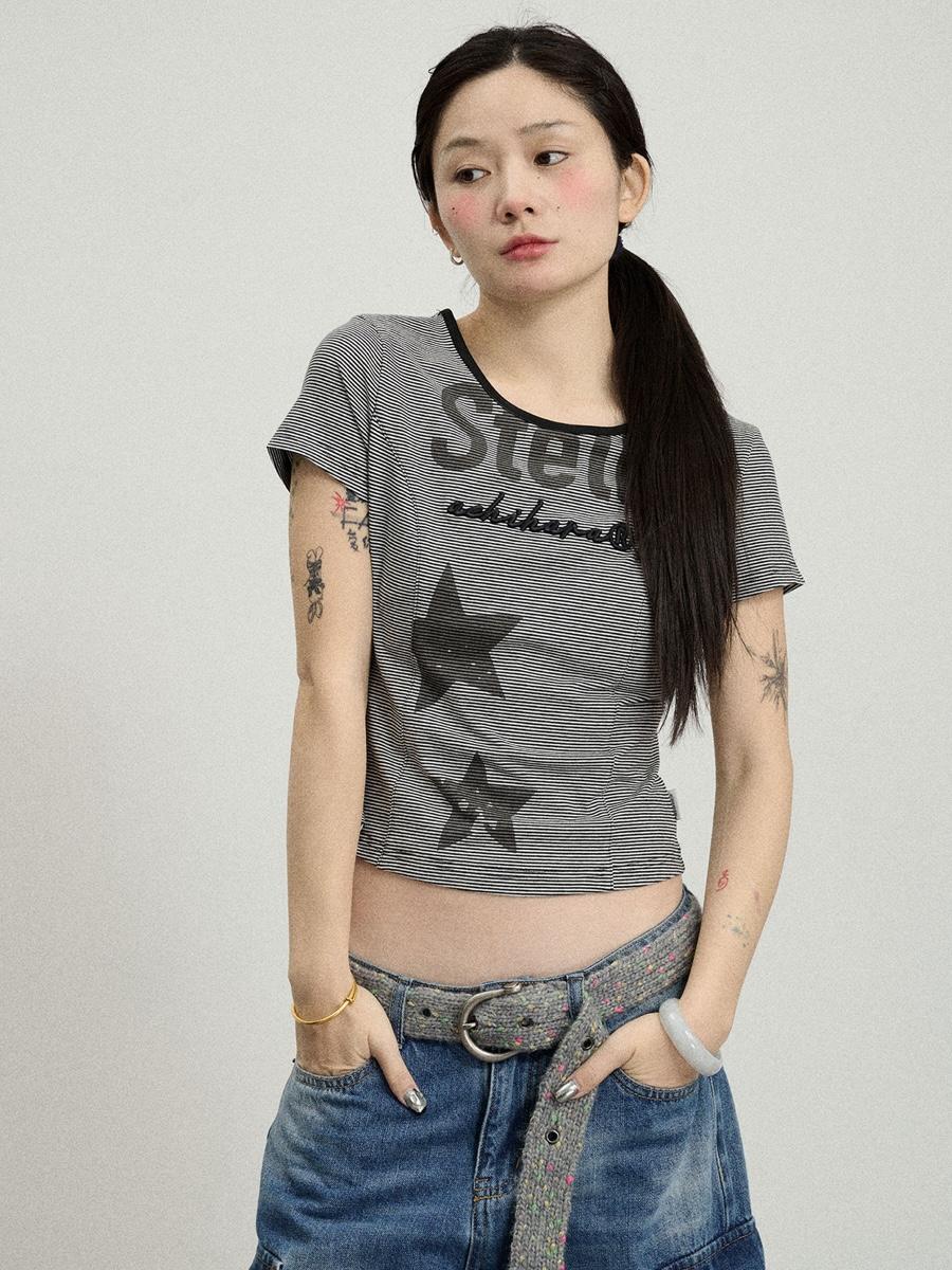 Achihara Stars Stall Romance T-Shirt (3color)