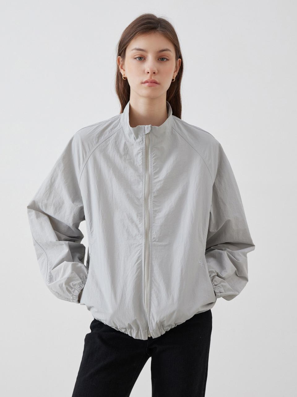 발렌틴 어텀 윈드브레이커점퍼 - 그레이