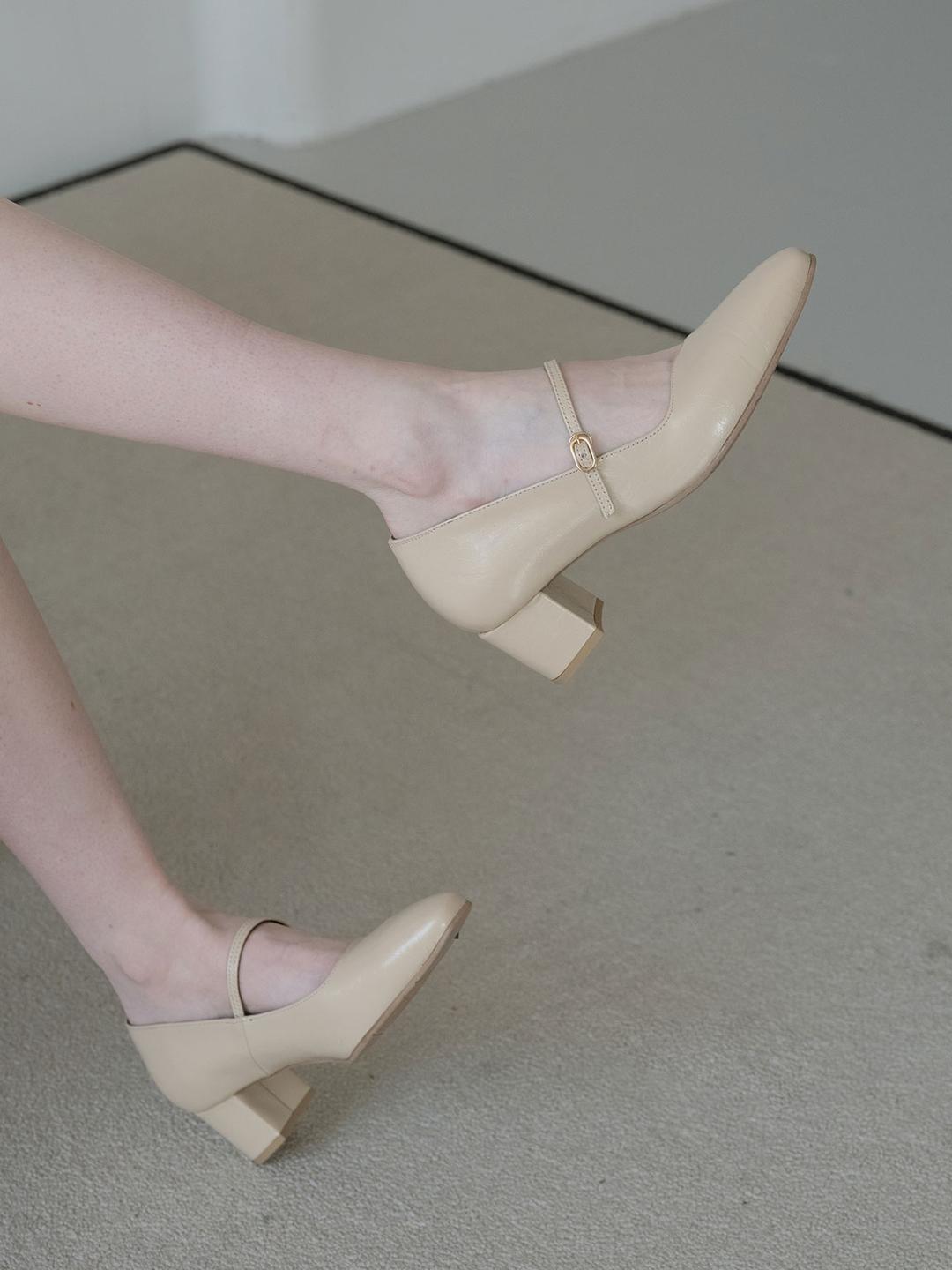 라일라 메리제인 통굽 펌프스 GIS-46212