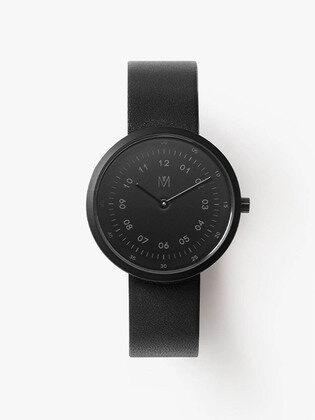 ARTISAN shadow black 남자 가죽 시계(2 size)
