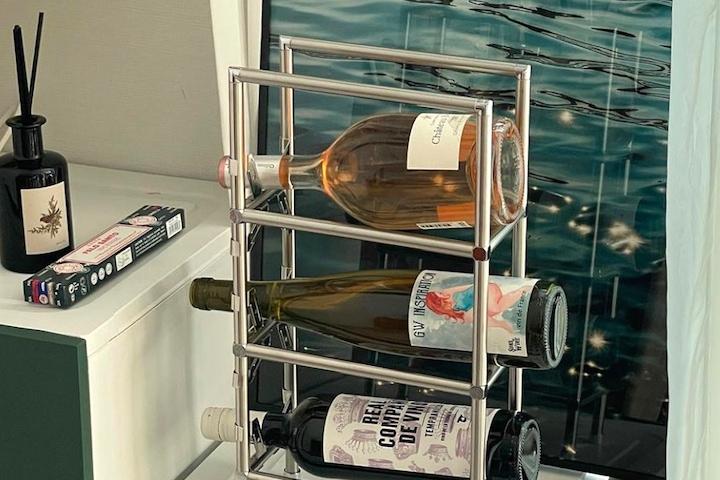 [완제품배송] 모듈 와인랙 와인병 거치대 진열장 보관함 3구