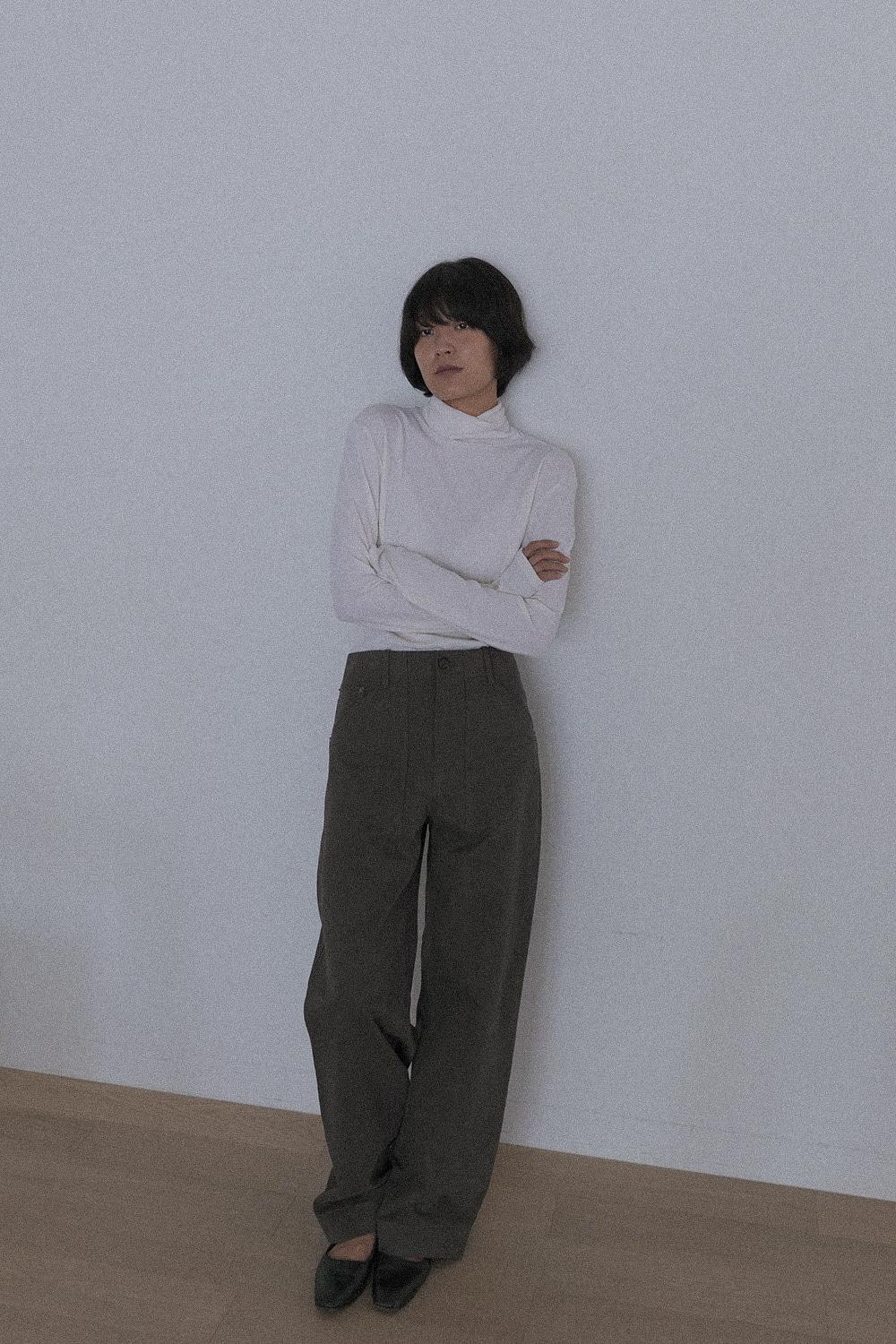 Moc Cotton Pants (Khakie Brown)