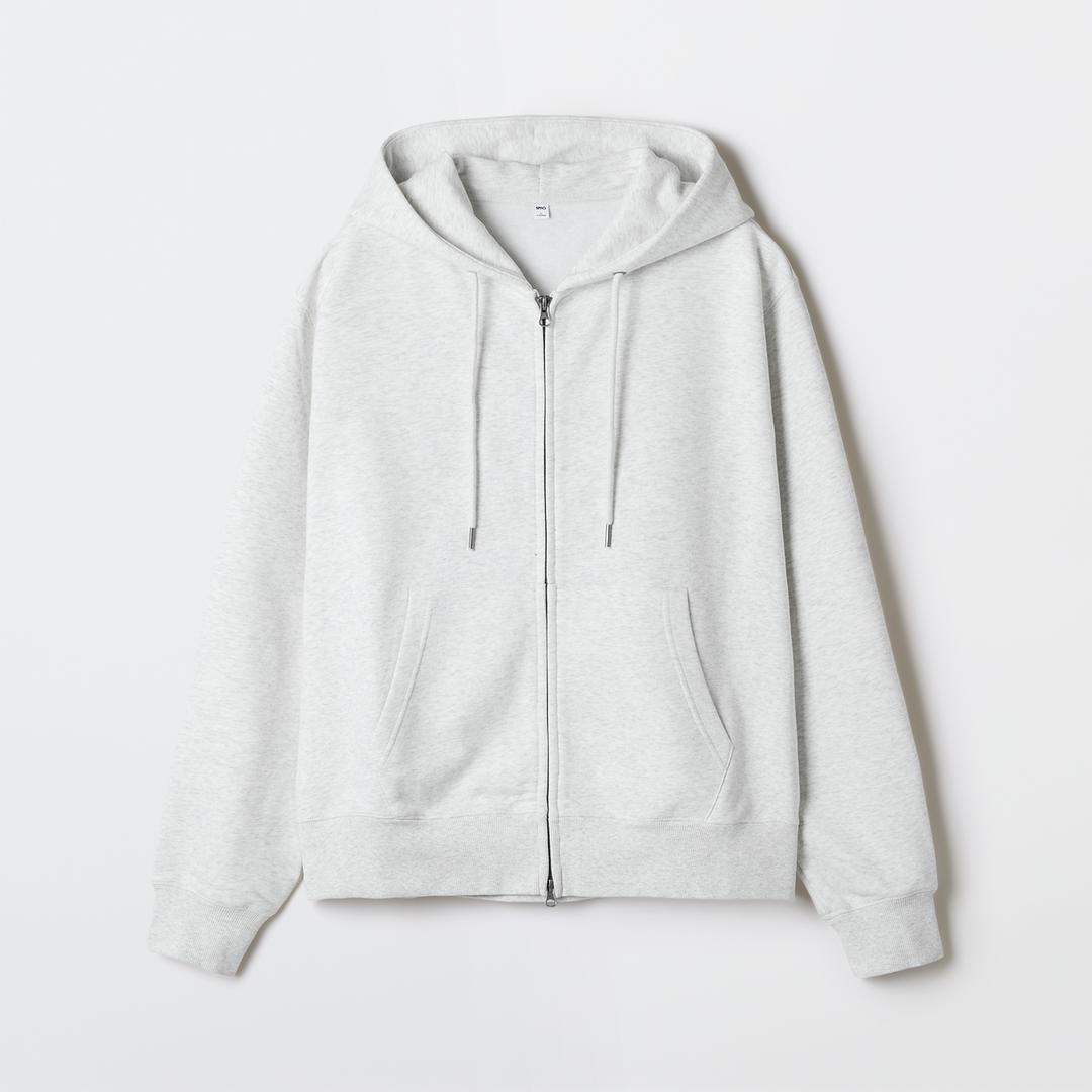 스파오 [프렌치테리] 2-WAY 후드 집업_SPMZG23C01