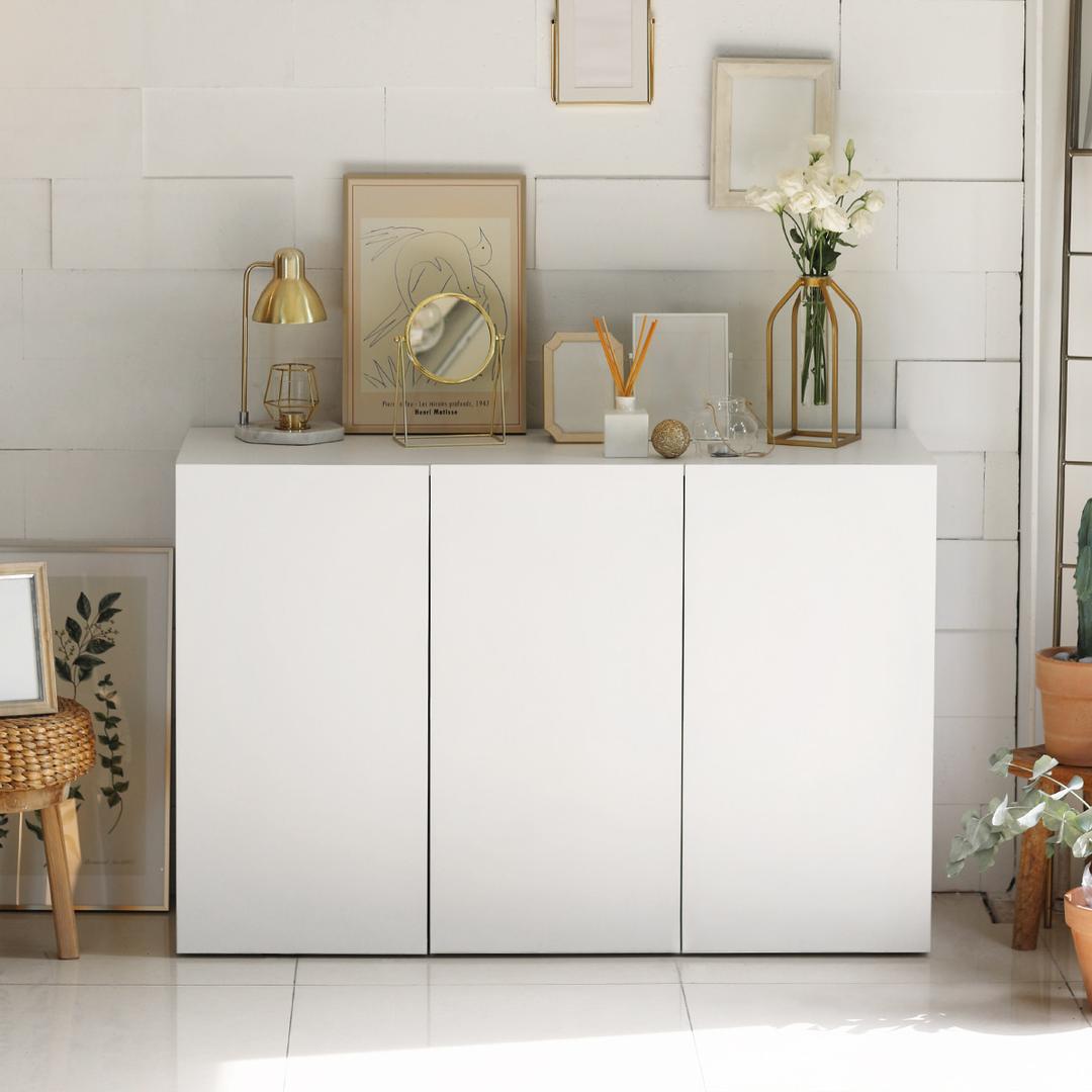 알렉스 1200 높은 수납장 ALEX  올화이트