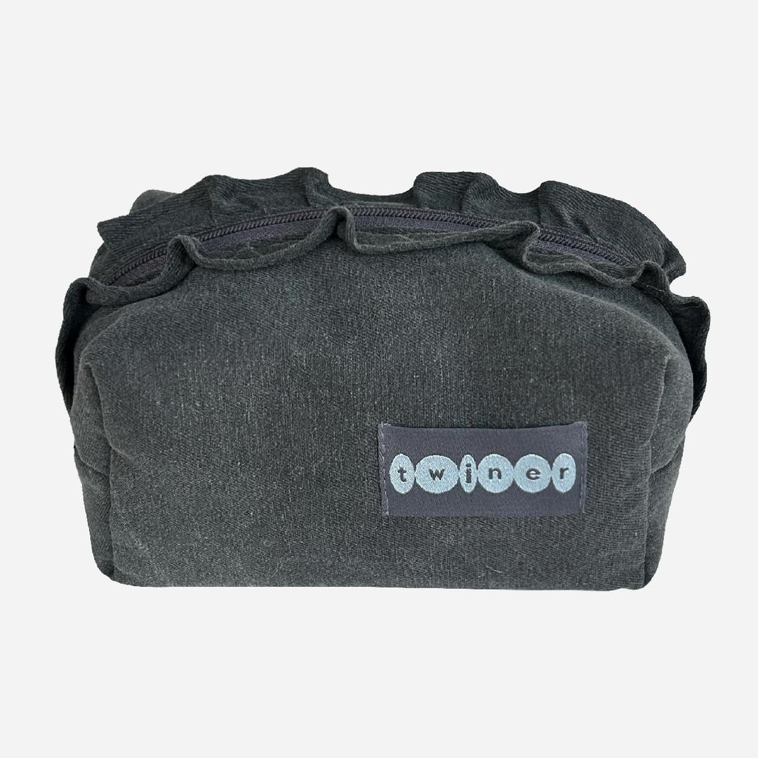 Mandu pouch - CHARCOAL (만두 파우치)