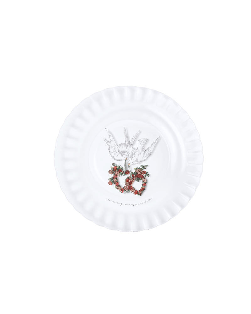 투 하트 (유리접시M)