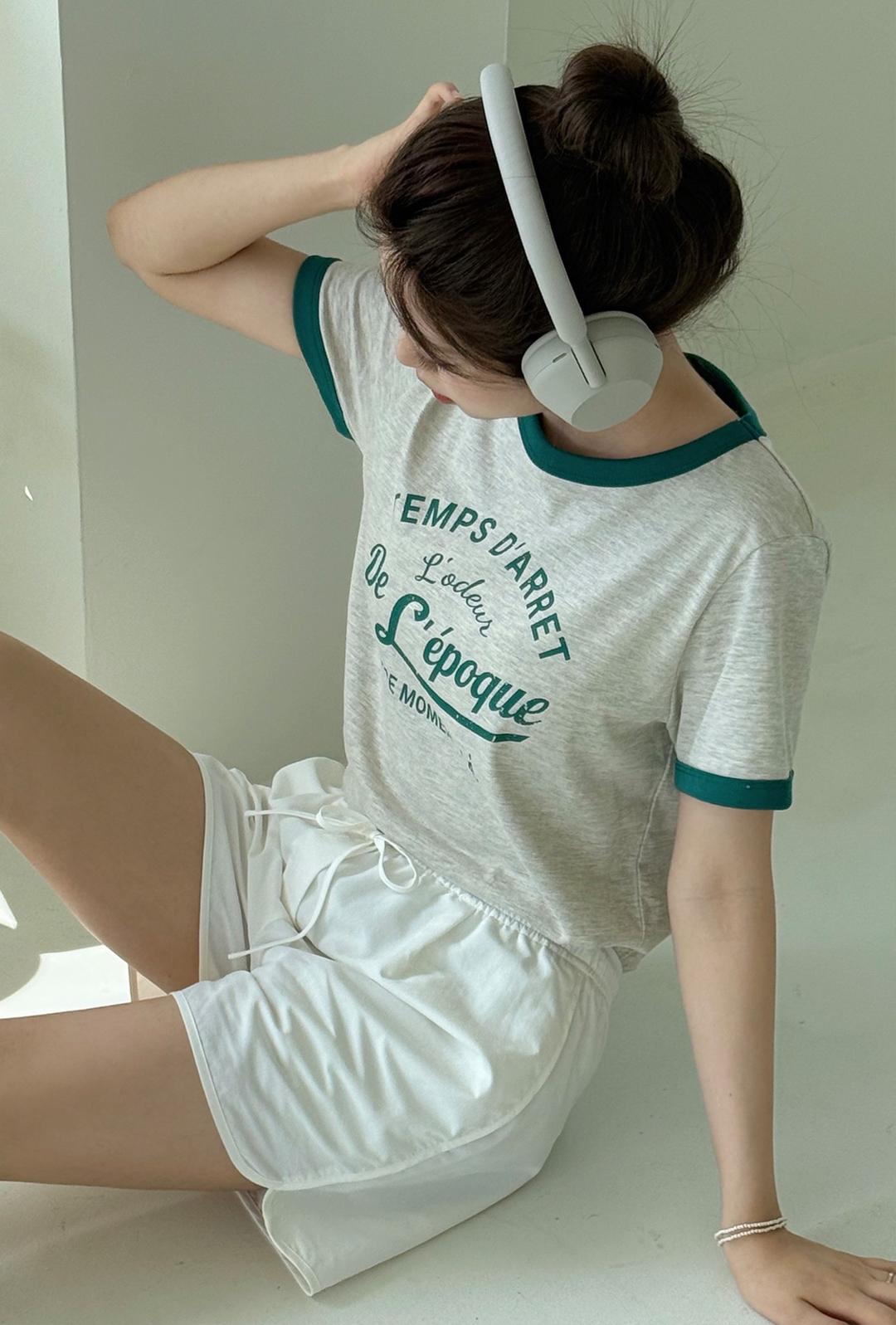 [도영이PICK] 기본핏 FG 링거 티셔츠_MIWHWF561A