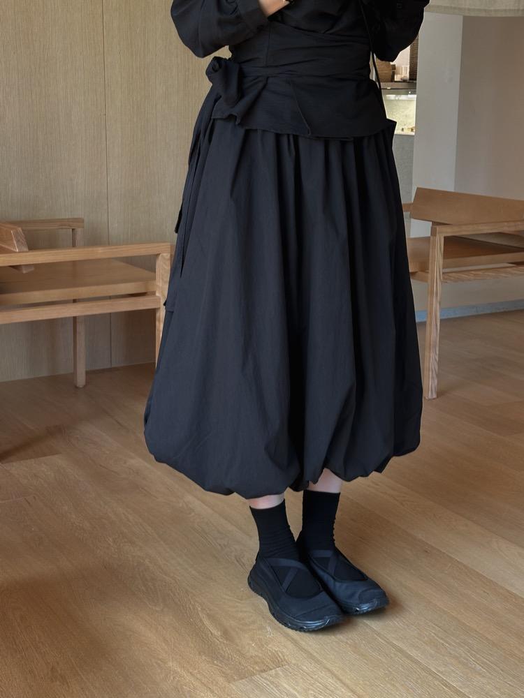 Round balloon skirt