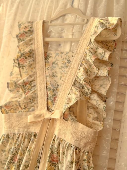 [빅사이즈 가능] 봄의 왈츠 앞치마 에이프런