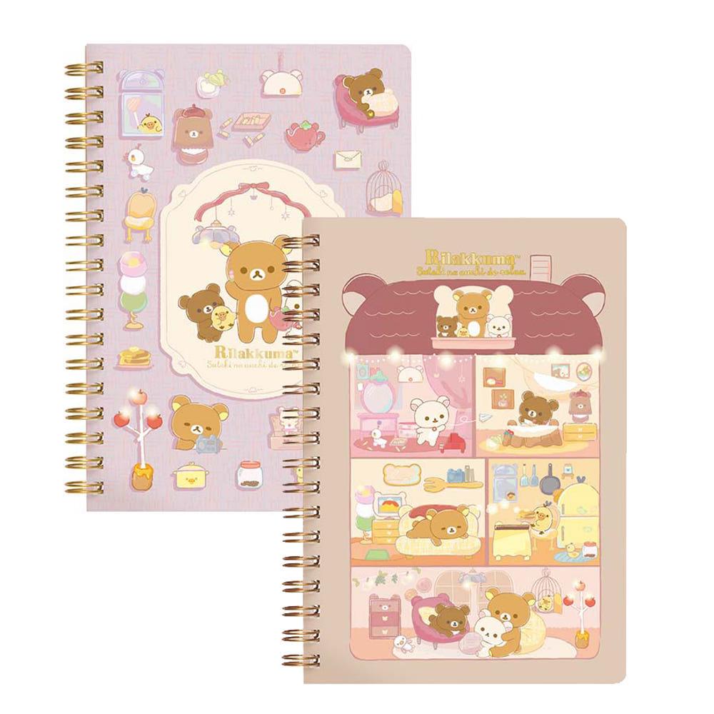 리락쿠마 멋진집 시리즈 B6 노트