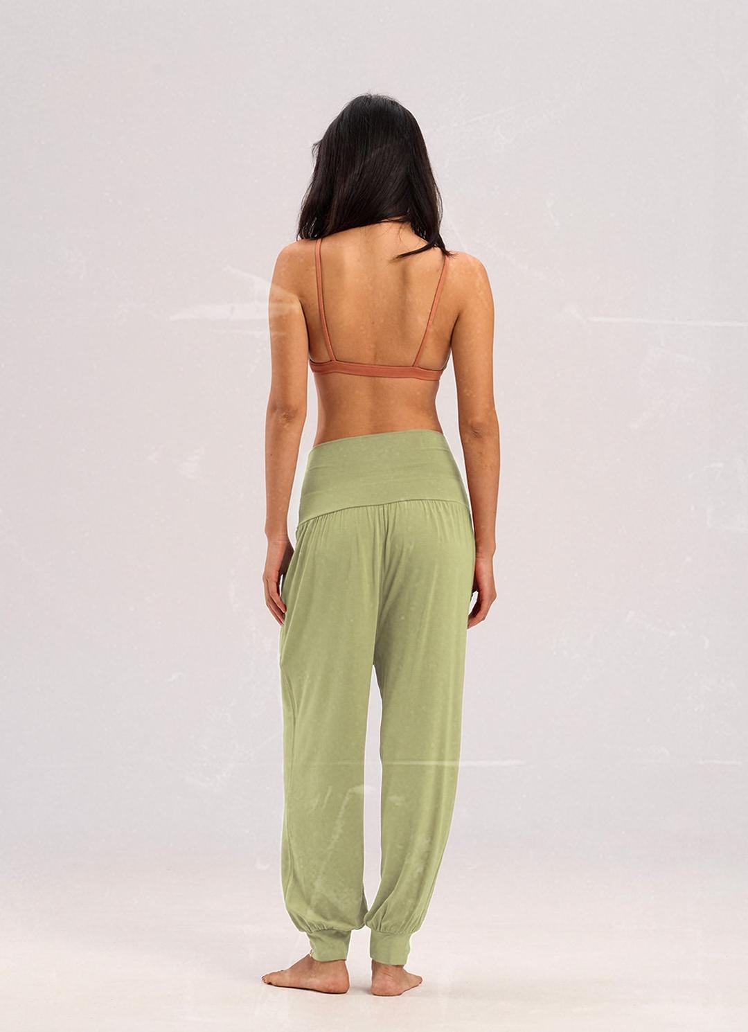 Fortune pants (Rayon ver.)_Winter Pear