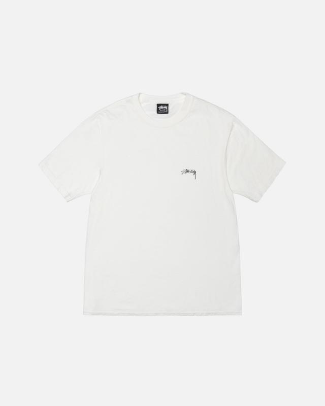 SMOOTH STOCK TEE PIGMENT DYED - Natural / S