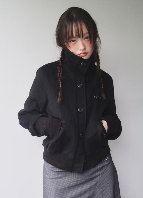DUMBO WOOL JACKET / BLACK
