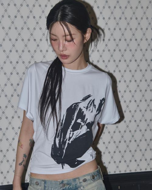 스틸 하이드 티 (WHITE) F25QB139