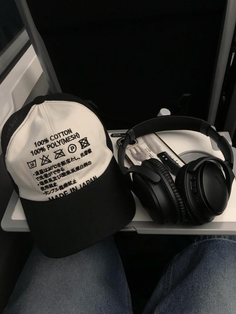 JP label mash cap (3 color)