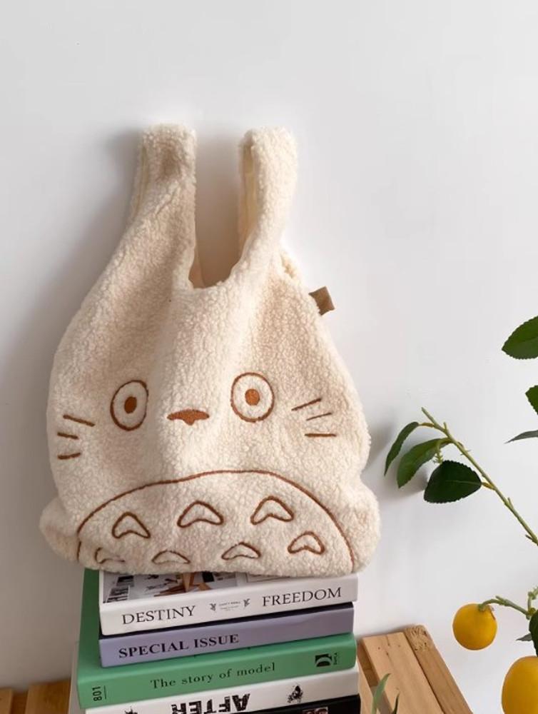 토토로 가방 토토로 캐릭터 뽀글이가방