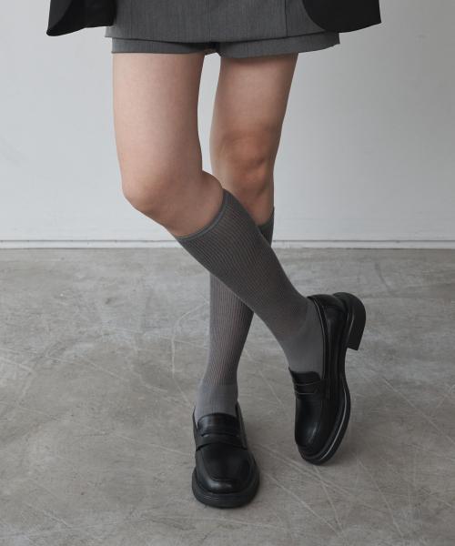 라운드 토 페니 로퍼 412419004 (3.7cm/2colors)