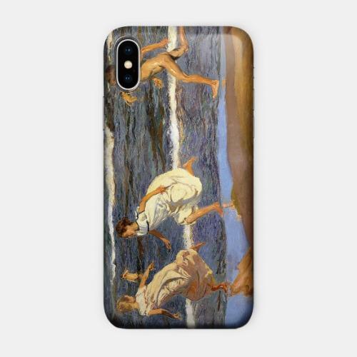 [케이스뮤지엄 명화 케이스][호아킨 소로야] Running Along the Beach