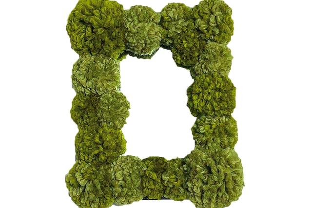 누아즈 거울 nuage mirror_ forest green