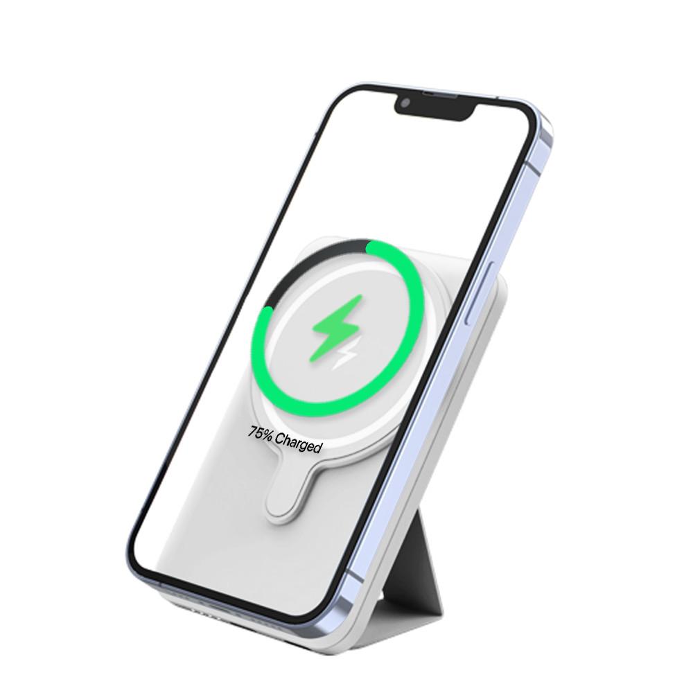 Appalance 초고속 유선 무선충전 맥세이프 모션 스탠드형 보조배터리 10000mAh