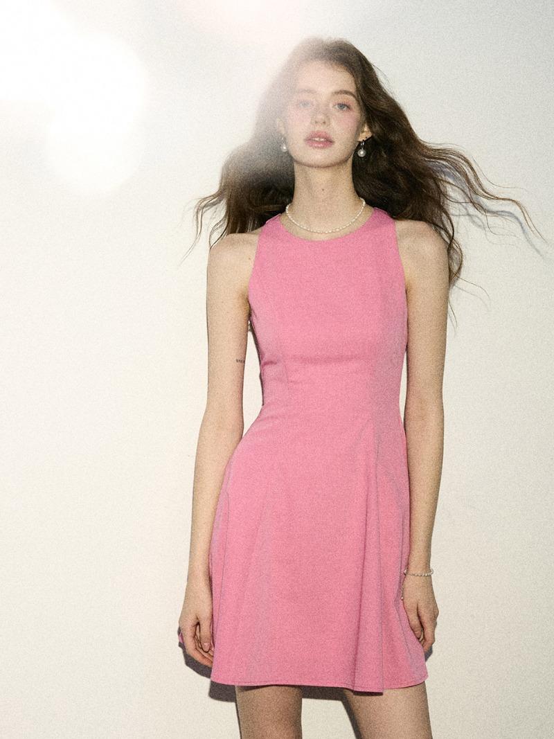 스윗 키스 플레어 미니원피스