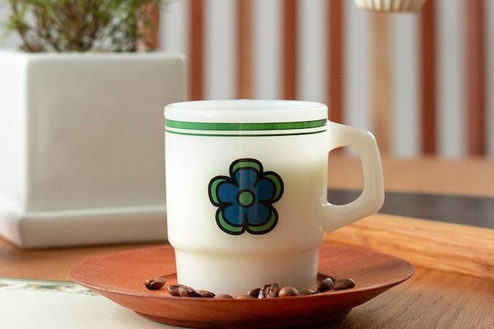 [패키지박스]1+1 시라쿠스 밀크글라스 밀크머그컵 12종 모음