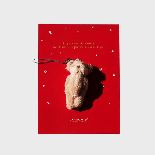 Chirstmas Teddy Bear Card - 4 Color (크리스마스 엽서 시즌 제품)