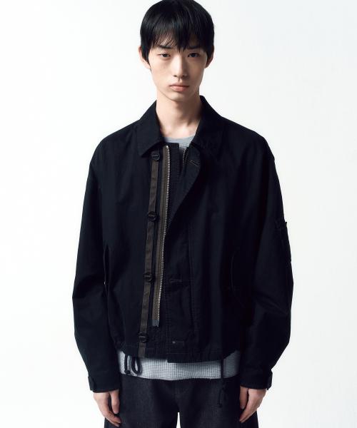 브러시드 코튼 MK3 점퍼 WASHED BLACK