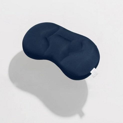 무로 무중력 베개 + 커버 + 세탁망, 네이비, 1세트