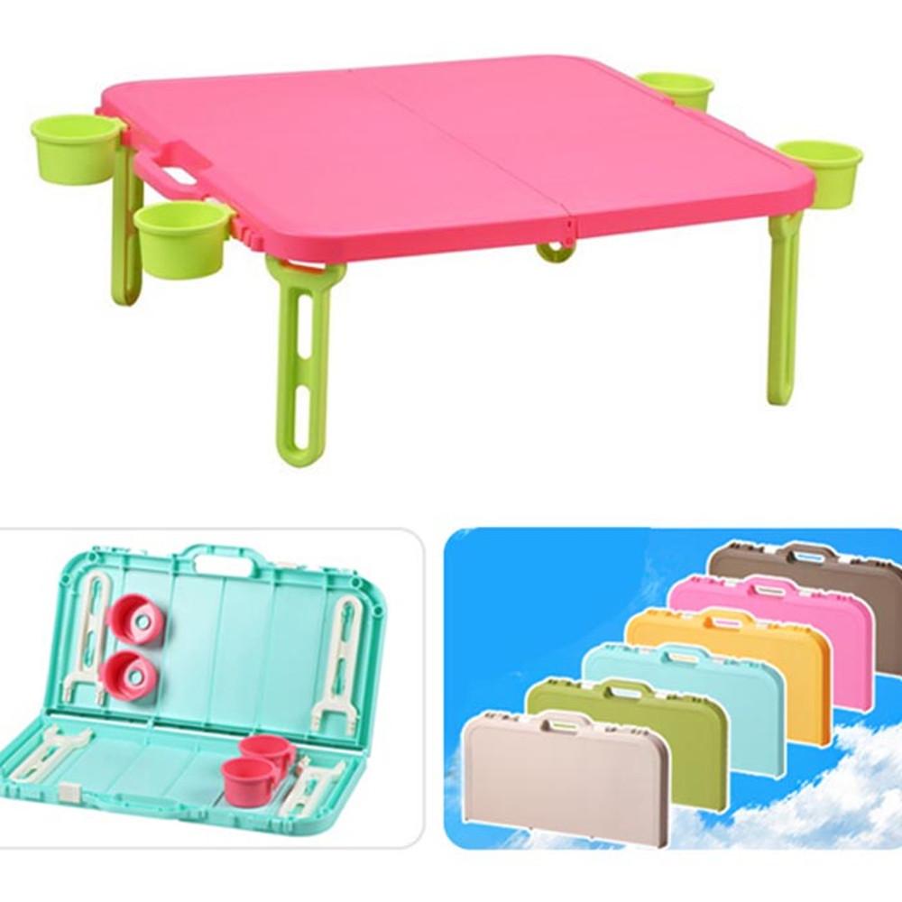 신와 접이식 감성 캠핑 피크닉 휴대용 접이식 테이블 세트