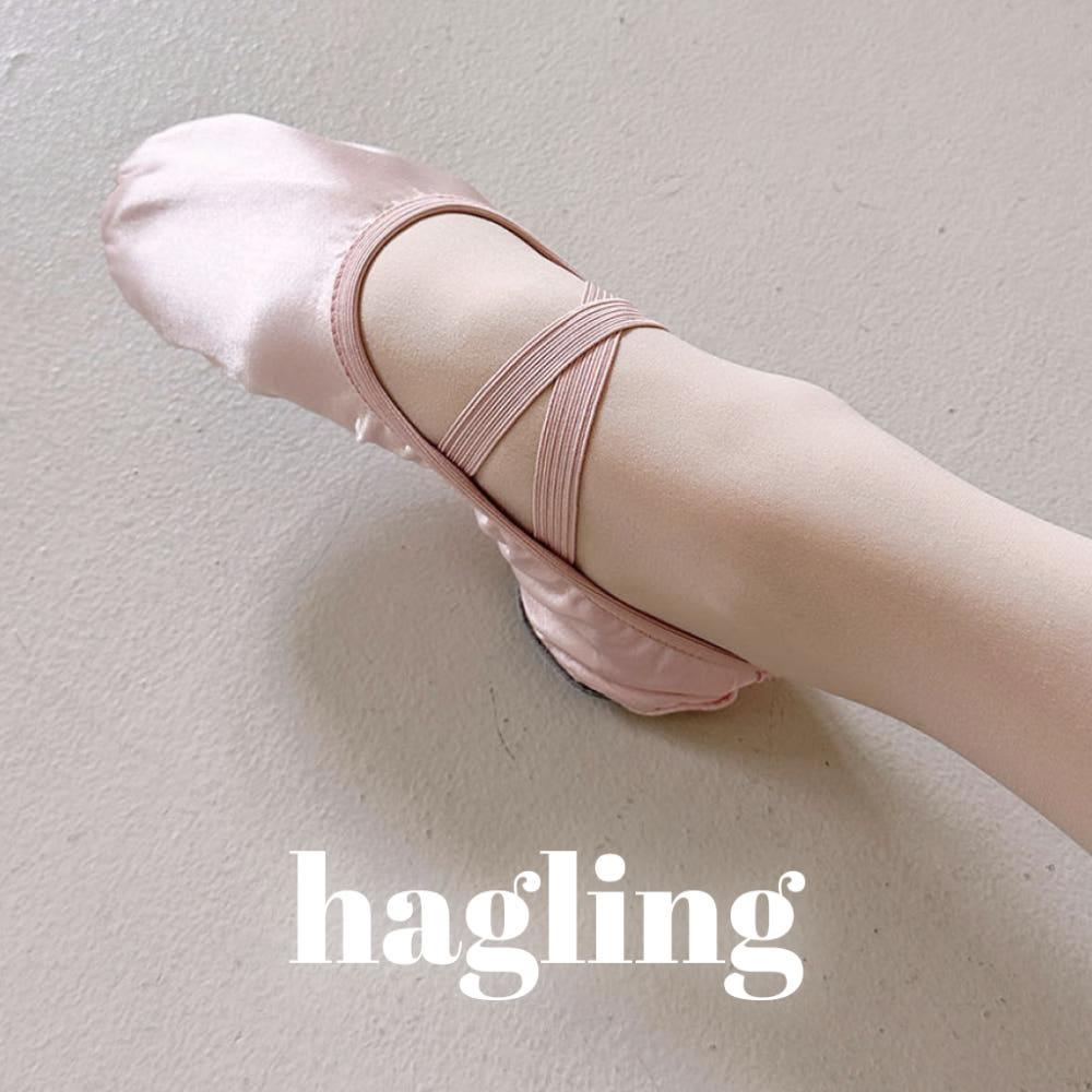 발레 밴드 새틴 연습 슈즈 Ballet Band Shoes
