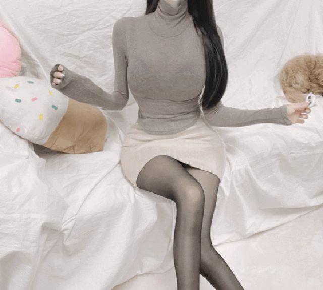 반목/폴라[앙고라]바비 앙고라 스판짱 긴팔TS
