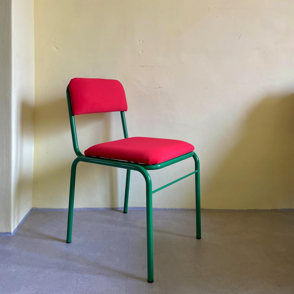 텐더 크리스마스 의자 카페 레트로 감성 인테리어 체어 원체어 레드벨벳