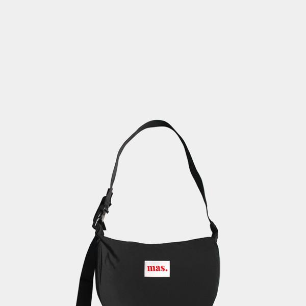 Halfmoon cross bag_black