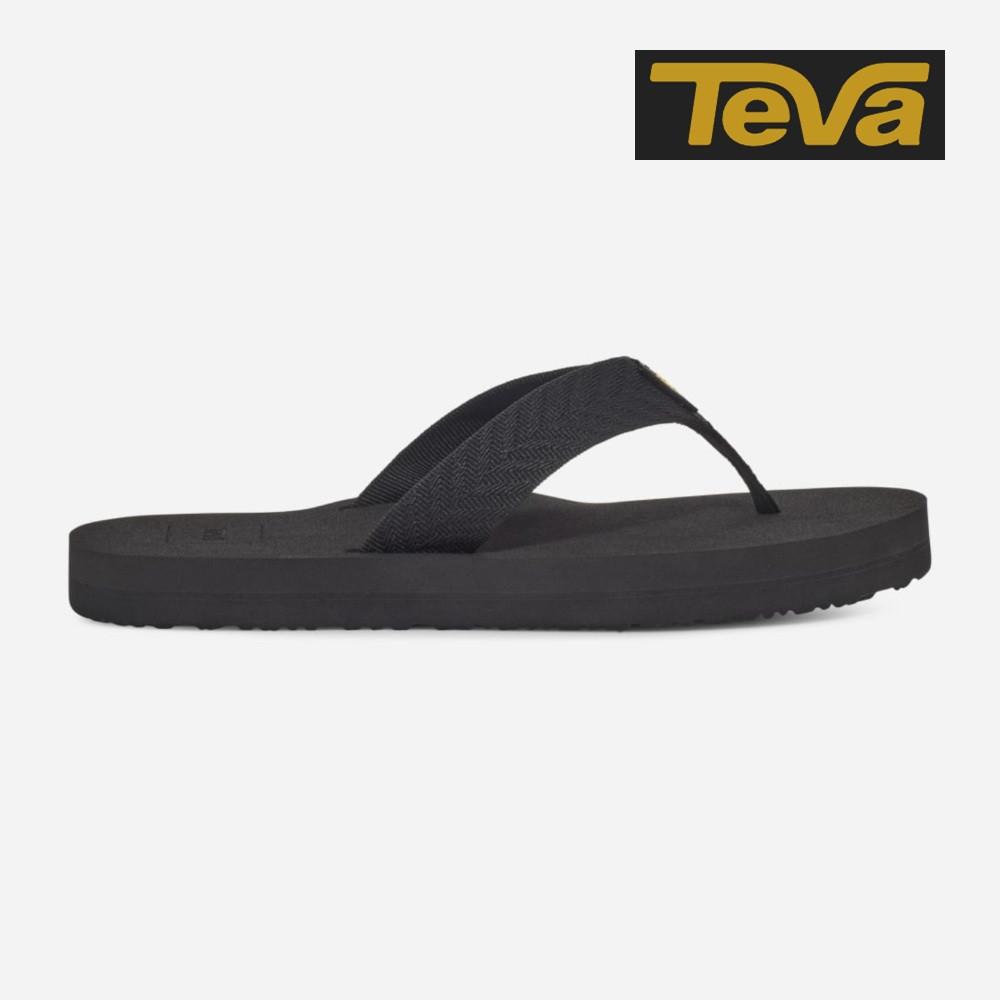 테바 여성 머쉬 II 프론즈 블랙 여름 슬리퍼 쪼리 샌들 EVA 에바