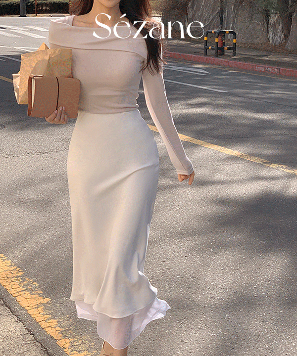 [봄신상💝][모델소장] 세잔 실루엣 스커트 - 2color<font style="font-size:0px